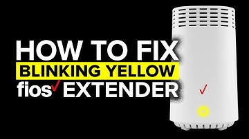 Verizon Fios Extender Yellow Blinking Light Fast Slow Fix Wi-Fi E3200
