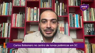 Carlos Bolsonaro no centro de novas polêmicas em SC