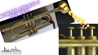 Super Cool  Monette  Chicago c trumpet demo!   ACB  show and tell  #trumpet #monette #acb