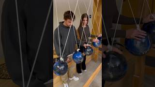 Momentum and energy conserved #experiment