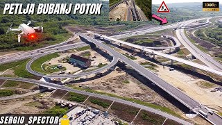 Obilaznica oko Beograda - Petlja Bubanj Potok, asfaltiranje, dron video #belgrade Obilaznica oko Beograda - Petlja Bubanj Potok, asfaltiranje, dron video #belgrade