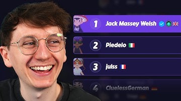 Kan ik de nummer 1 positie in Goud II bereiken op het Geoguessr Duels-klassement?