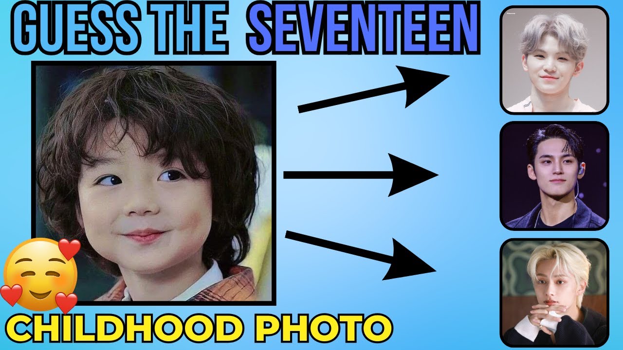 SEVENTEEN: Then and Now - Childhood Photo Challenge!