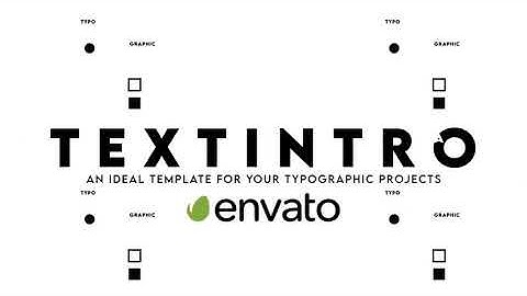 Dynamic Text Intro for After Effects 2022 ( after effects template ) ★ AE Templates