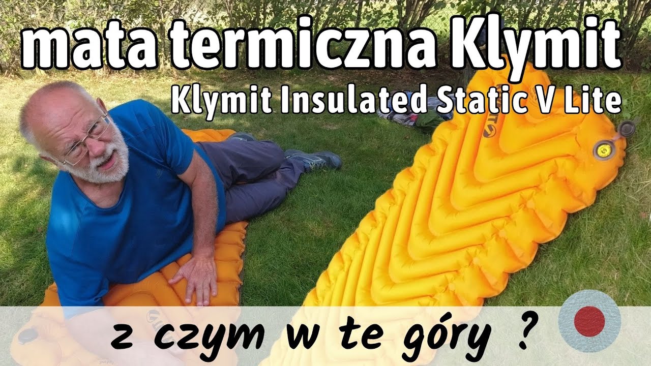 Mata termiczna Klymit. Następny szpej przydatny na górskich biwakach
