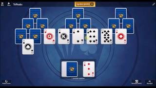 Microsoft Solitaire Collection - TriPeaks October 14 2016