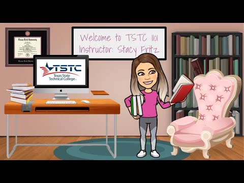 TSTC 1101 Welcome & Week 1 Video