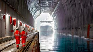 Inside the $325 Million World's First and LARGEST Full-Scale Ship Tunnel