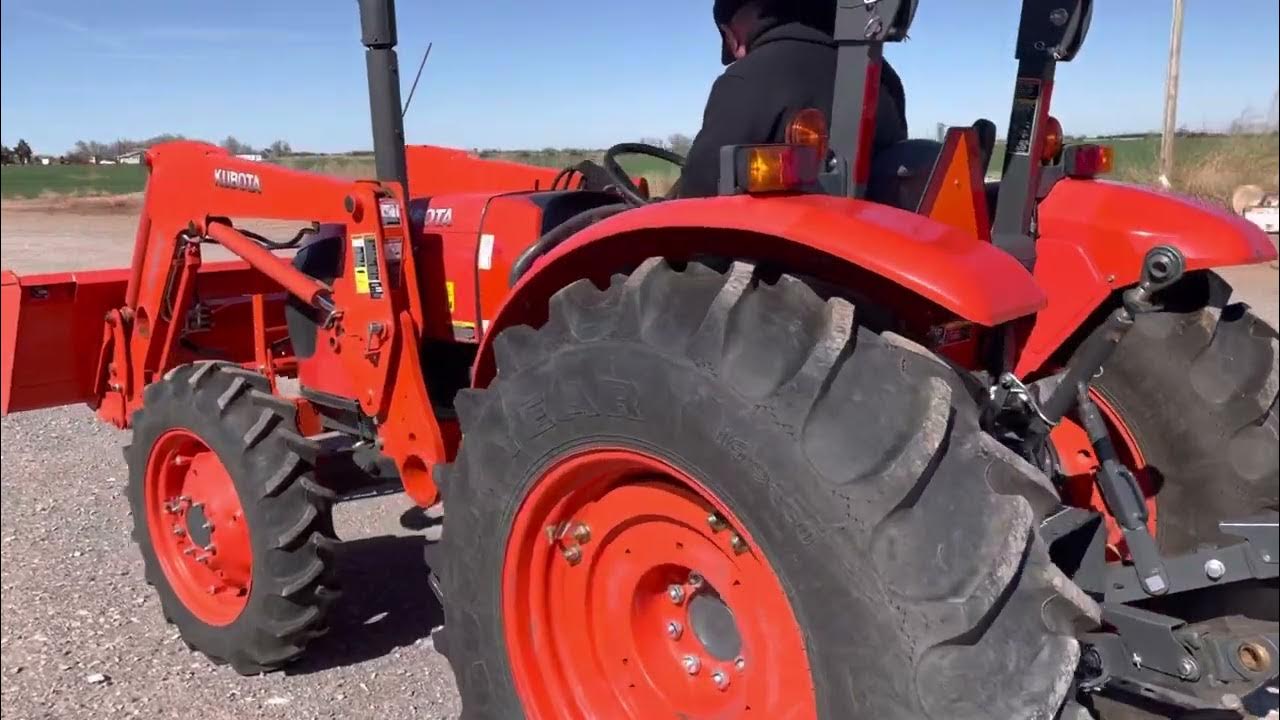 2019 Kubota M7060HD MFWD Tractor with LA1154 Loader YouTube