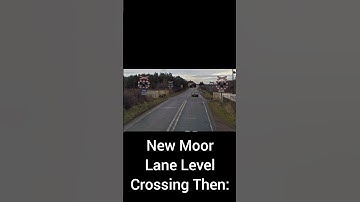 Abandoned Level Crossings Now VS Then! 🏚 (PART 3) #shorts #train #levelcrossing #abandoned #history
