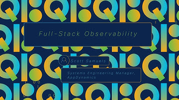 Cisco Quick Bytes | Full-Stack Observability