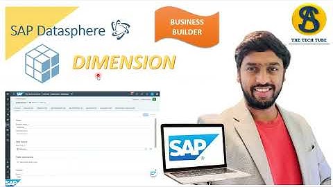 18. Dimensions | Business Builder | SAP Datasphere #sap #datanalytics #analysis #datawarehouse