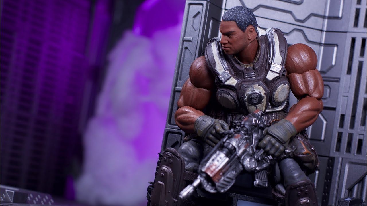  Storm Collectibles 1/12 Augustus Cole Gears of War : Toys &  Games