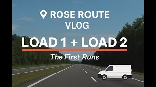 My First Trucking Loads 🚚 | Load 1 & 2 Vlog (Day in the Life)