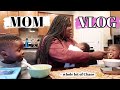 BUSY MOM OF 3 VLOG | Solo Day With Newborn, Circumscision Update, Laundry Motivation + Homemaking