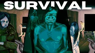 Can I Survive This NEW Brutal Horror Survival Game... No, I'm Not A Human