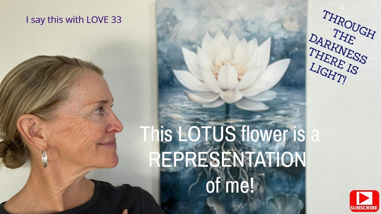 Lotus Flower & Me........A beautiful representation of my life!