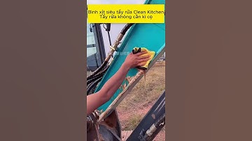 Siêu tẩy rửa đa năng - Tẩy rửa không cần chạm - Tẩy rửa không cần kì cọ