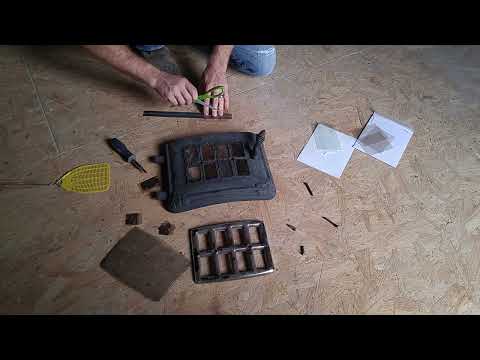 replacing mica in an old wood stove