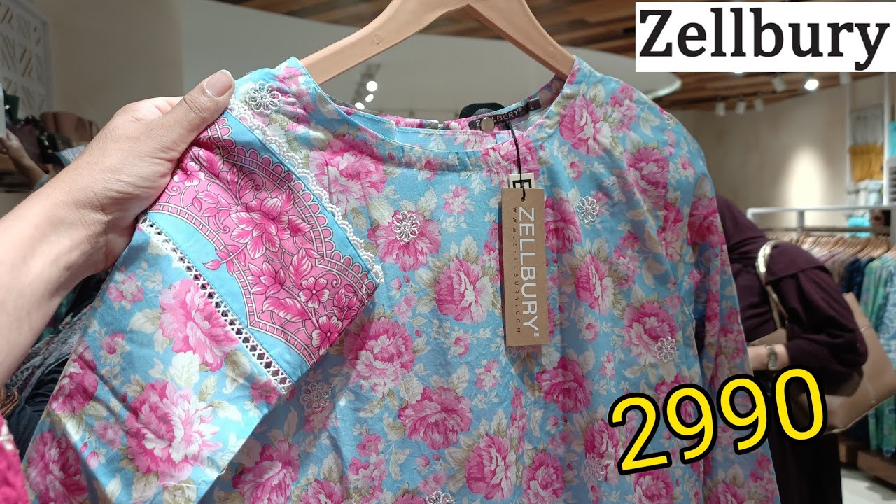 Zellbury New Summer Collection 2025 ♥️ Zellbury ♥️New Lawn Sale Pricr 🔥