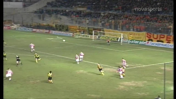 Άρης - Ολυμπιακός (2-1), 01/02/1995