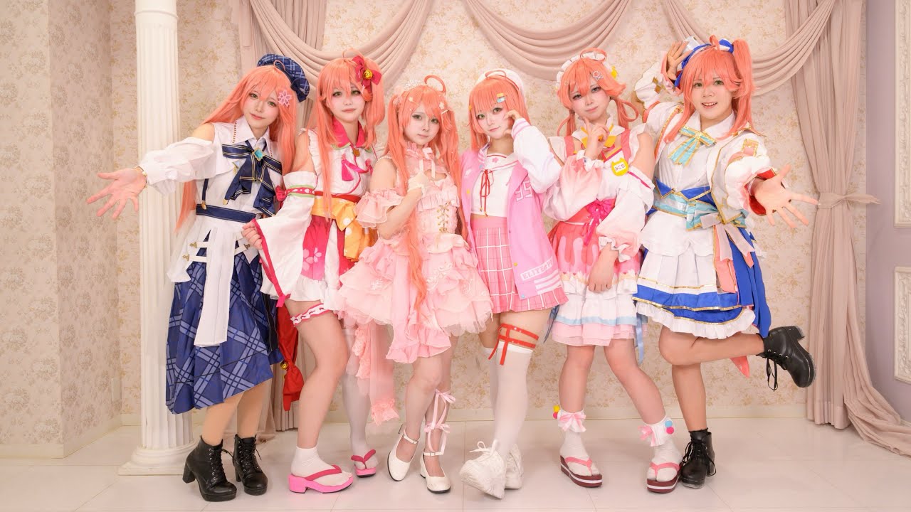 【さくらみこ】 ソロ曲メドレー🌸OurBrightParade 踊ってみた [コスプレ]