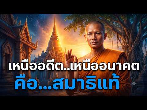 สมาธิแท้..เหนือกาลเวลาไร้อดีตไร้อนาคต | รวม 4 เรื่องเข้าใจสมาธิอย่างลึกซึ้ง
