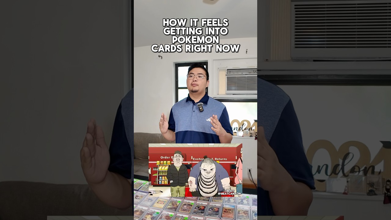 getting into pokemon cards How It Feels Getting Into Pokemon Cards Right Now #shorts