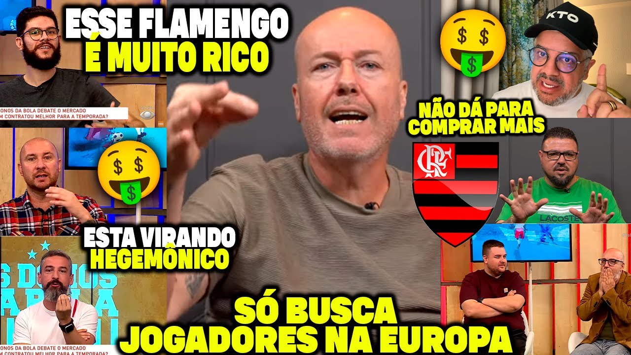 ⚠️O FLAMENGO É O TIME MAIS PODEROSO DA AMÉRICA! ELES NÃO PARAM DE GANHAR DINHEIRO