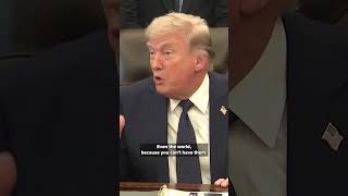 Trump calls reporter a 'wise guy' amid questions over Iran and high oil prices