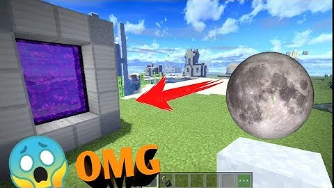 Minecraft: How to make portal to the  moon dimension