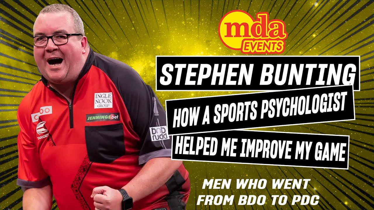 How Stephen Bunting used a Sports Psychologist to improve his darts and mental health