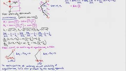 More realistic column - Energy and Equilibrium