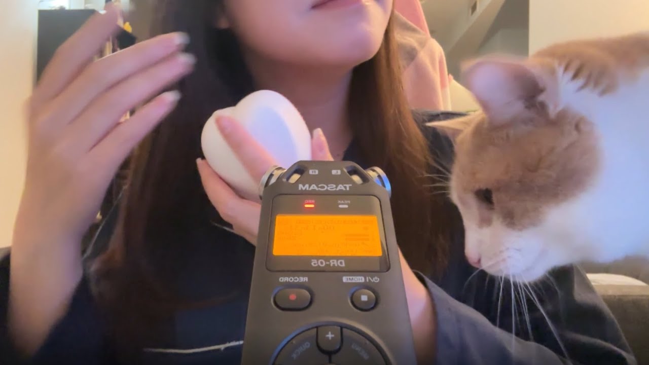 first ASMR video :3c