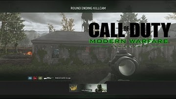MY FIRST TRICKSHOT ON MODERN WARFARE REMASTERED!