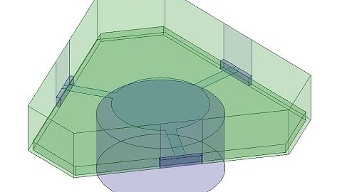 circulator design in  cst