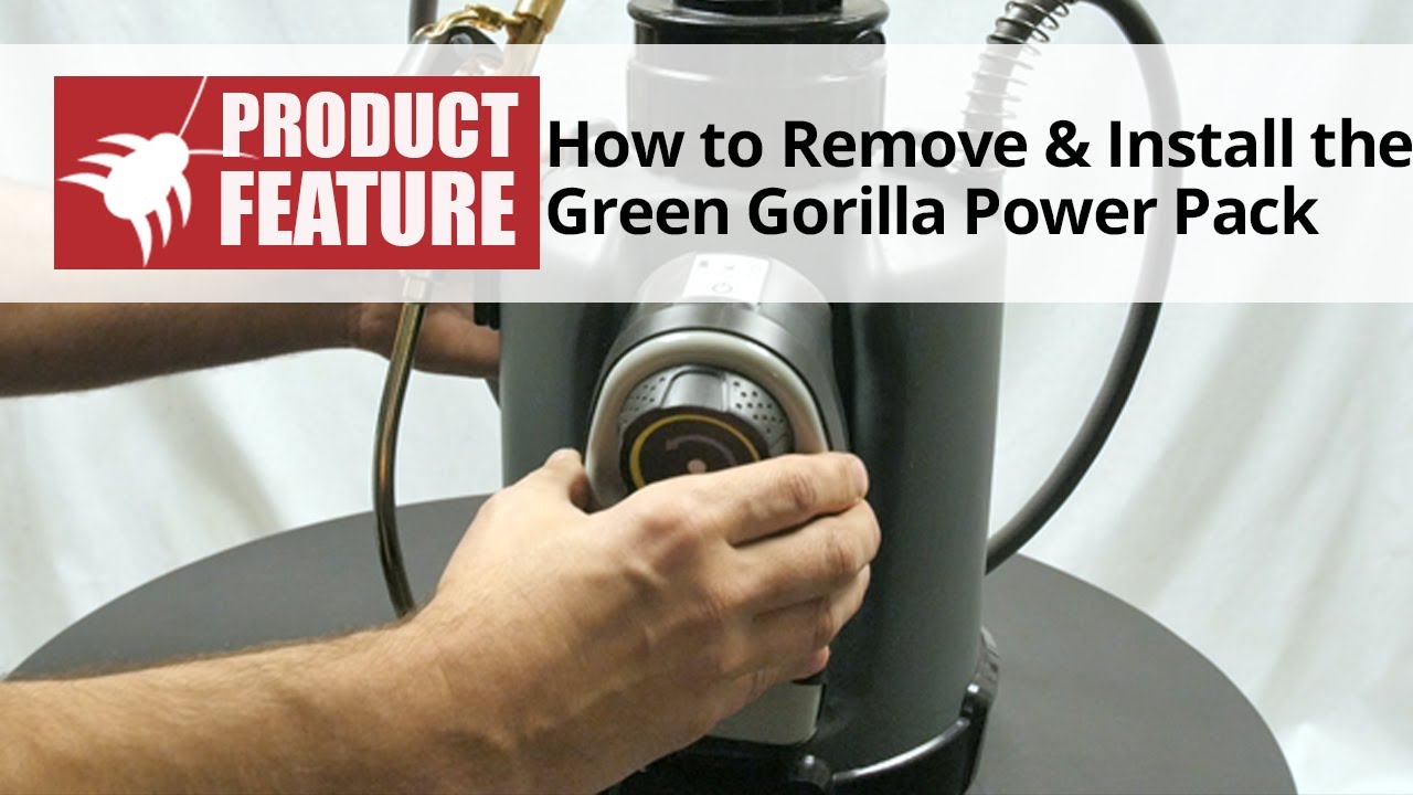 Green Gorilla Vi Series PowerPack X with wall charger