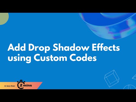 Add Drop Shadow
