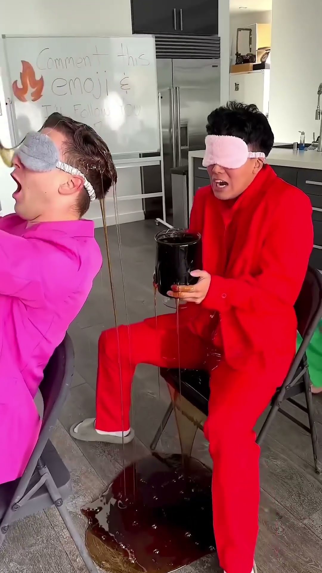 The Stickiest Challenge We Did Inside Our House..