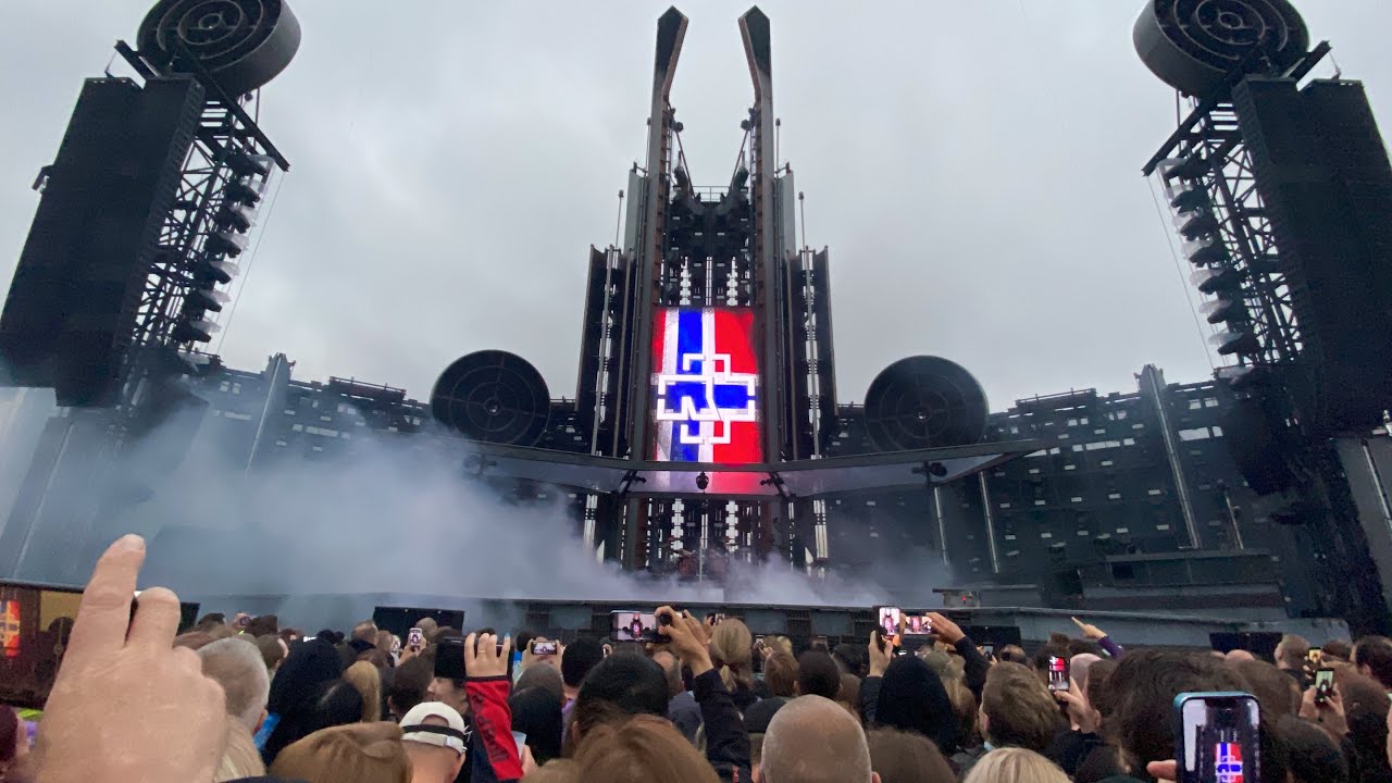 Rammstein - Armee der Tristen Live Feuerzone in Oslo (Europe Stadium ...