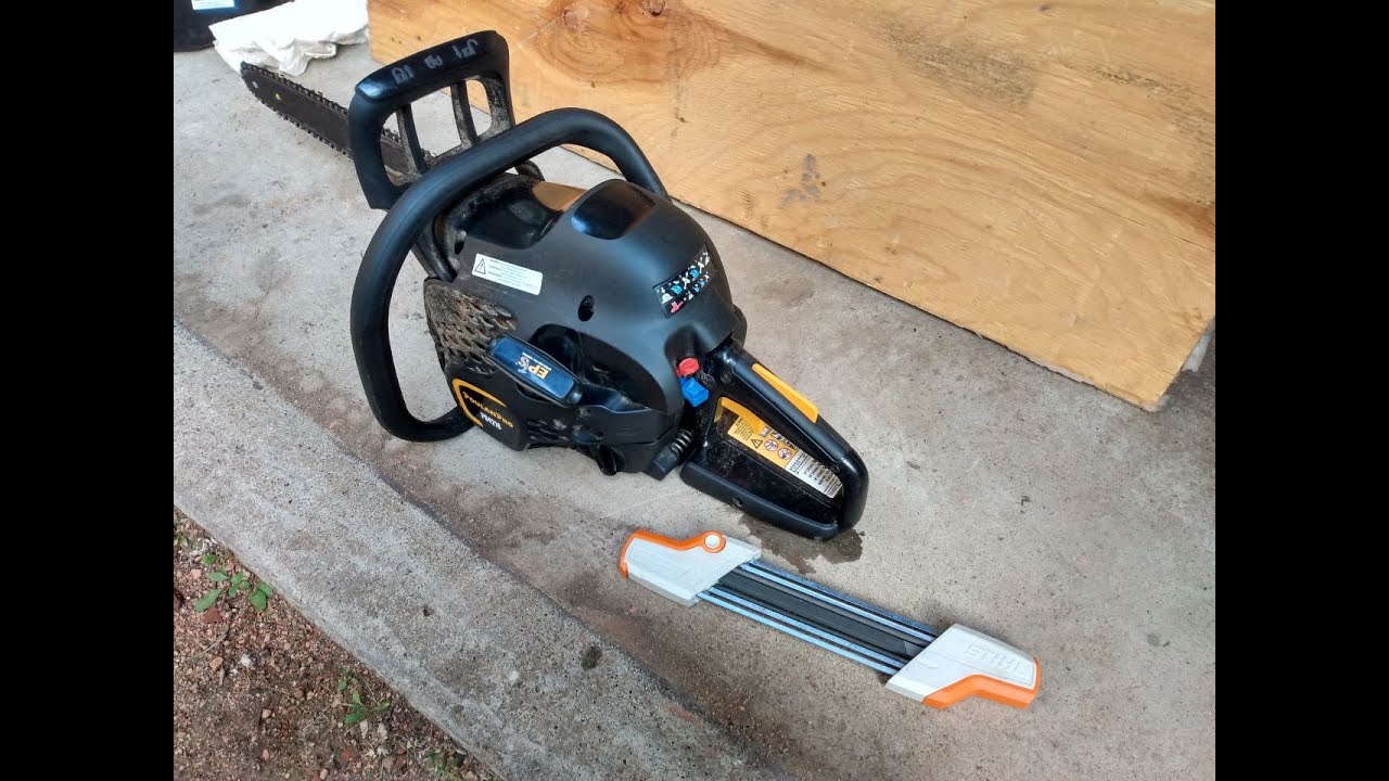 Stihl 2 in 1 Chainsaw Chain Sharpener Review - YouTube