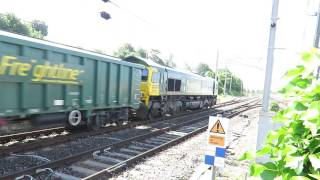 66601 Class 66 on Freightliner duties