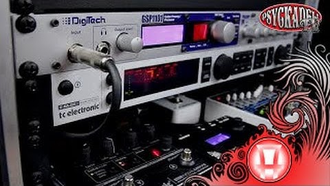 How to use the 8-step and Microsynth from EHX. A really cool delay sound with multiple delay.