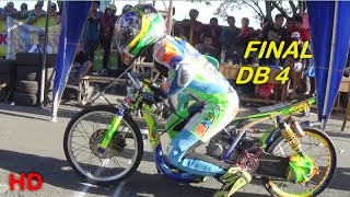 INDRAMAYU Drag Bike KEJURNAS SERI 3 FINAL Class DB 4 MATIC TU 200 CC