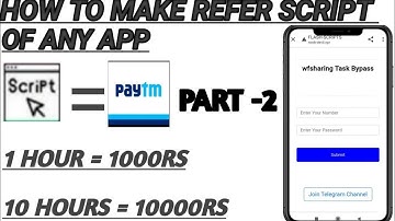 HOW TO CREATE A REFER BYPASS SCRIPT || PART - 2