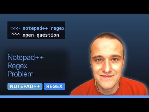 Regex - Notepad++