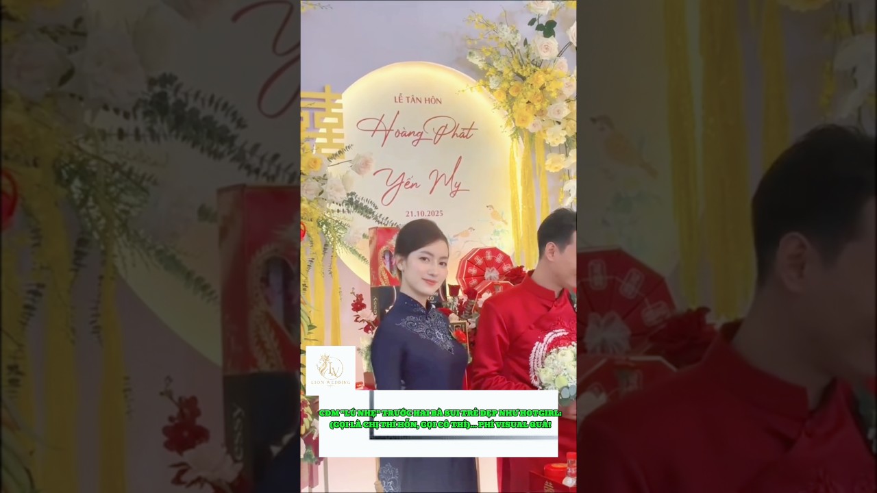 HAI BÀ SUI TRẺ ĐẸP NHƯ HOTGIRL NHẤT VIỆT NAM #wedding #shorts