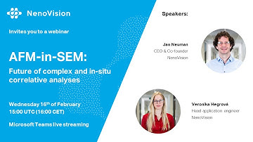 AFM-in-SEM: Future of complex and in-situ correlative analyses