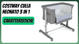 RECENSIONE (2025) : COSTWAY Culla Neonato 3 in 1. DETTAGLI