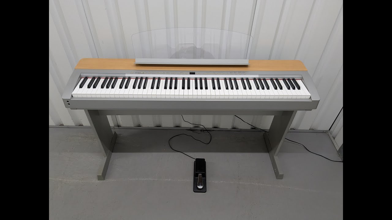 Yamaha P-140 88 Key Weighted Keys Portable piano + stand + pedal
